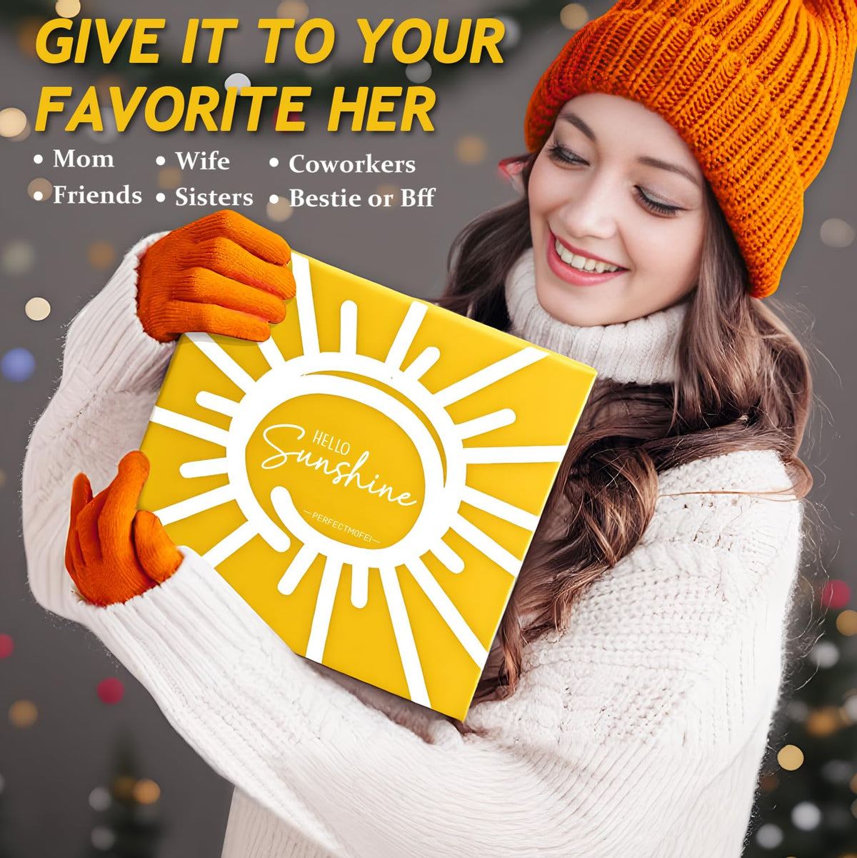 Birthday Gifts for Women Self Care Get Well Gifts Baskets Spa Care Package, Inspirational Sunflower Thinking of You Thank You Gift Sending Sunshine Box, Get Well Gifts for Mom Friends Sister Teacher