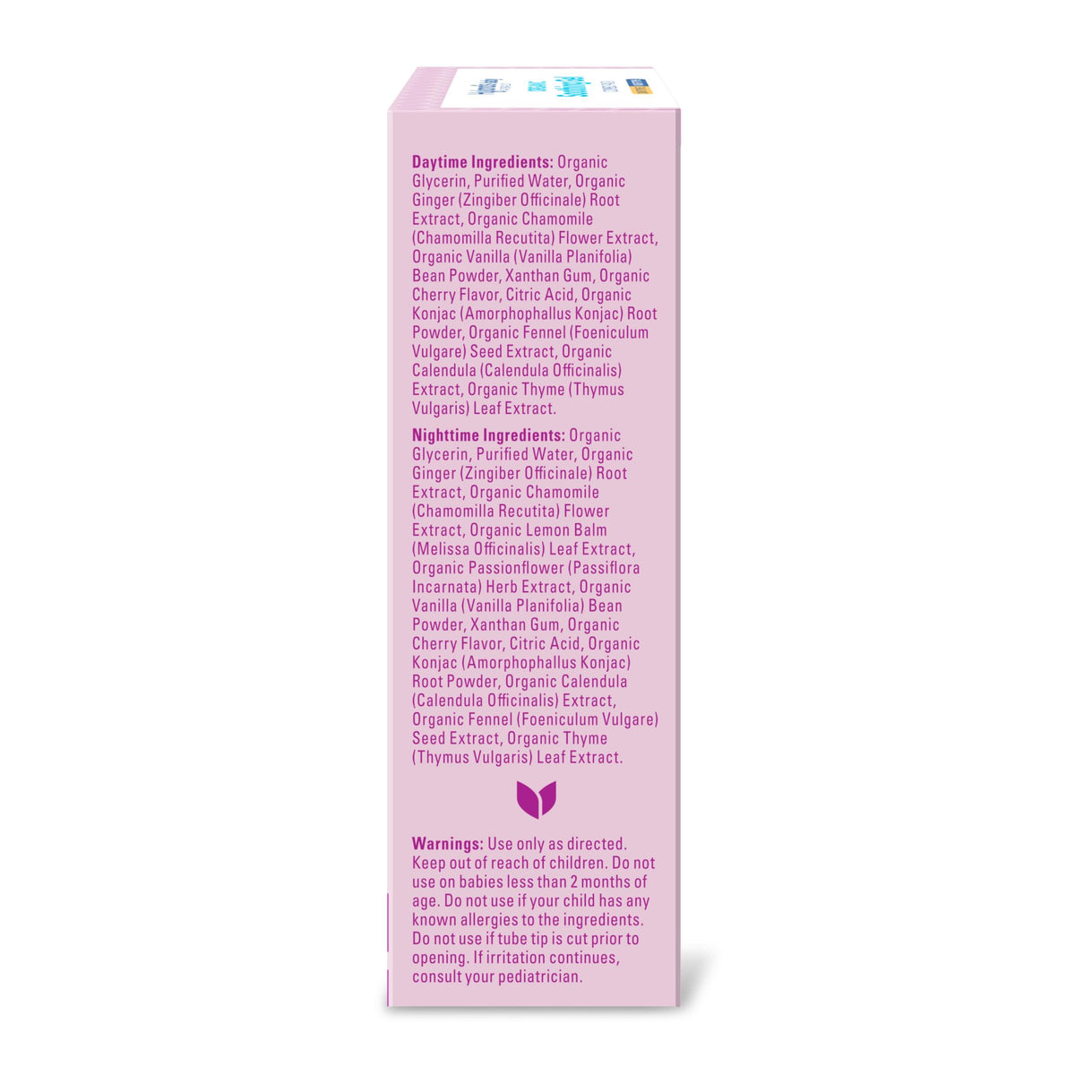 Hyland's Baby Organic Day and Night Soothing Gel Combo Pack, Cooling Gel for Oral Discomfort, Easy-to-Apply, Ages 2 Months and Up, 1.06 Ounce (2 Tubes of 0.53 oz.)