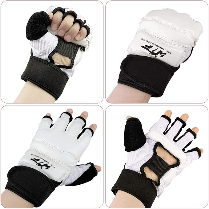 Punch Bag Training Gloves, LangRay MMA Grappling Gloves for Sparring Martial Arts Boxing Training for Adults and Kids