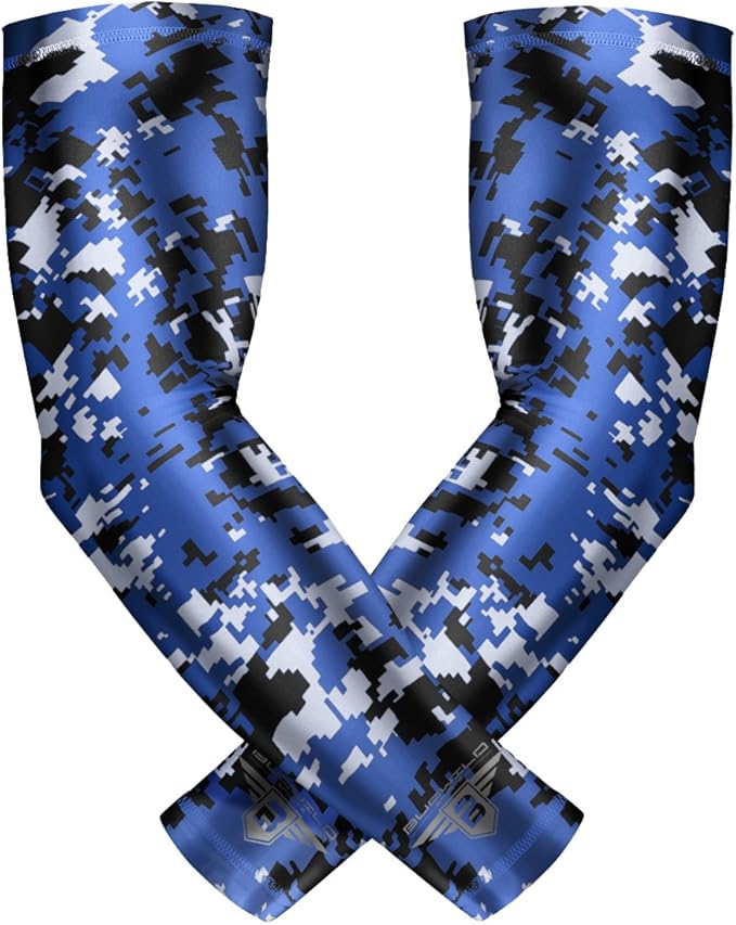 Bucwild Sports Baseball Arm Sleeve - Youth & Adult 1 Pair - Football Basketball Cycling Tennis