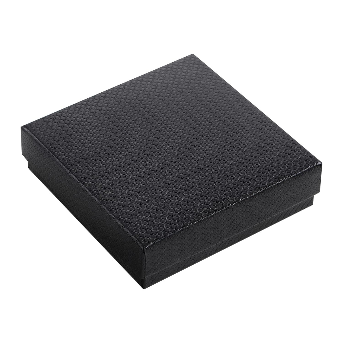 GEFTOL Jewelry Gift Boxes 40 Pack 3.5x3.5x1 Inch Cardboard Jewelry Boxes,Small Gift Boxes for Jewelry Earrings Necklaces Handmade Bangles Bracelets(Black)