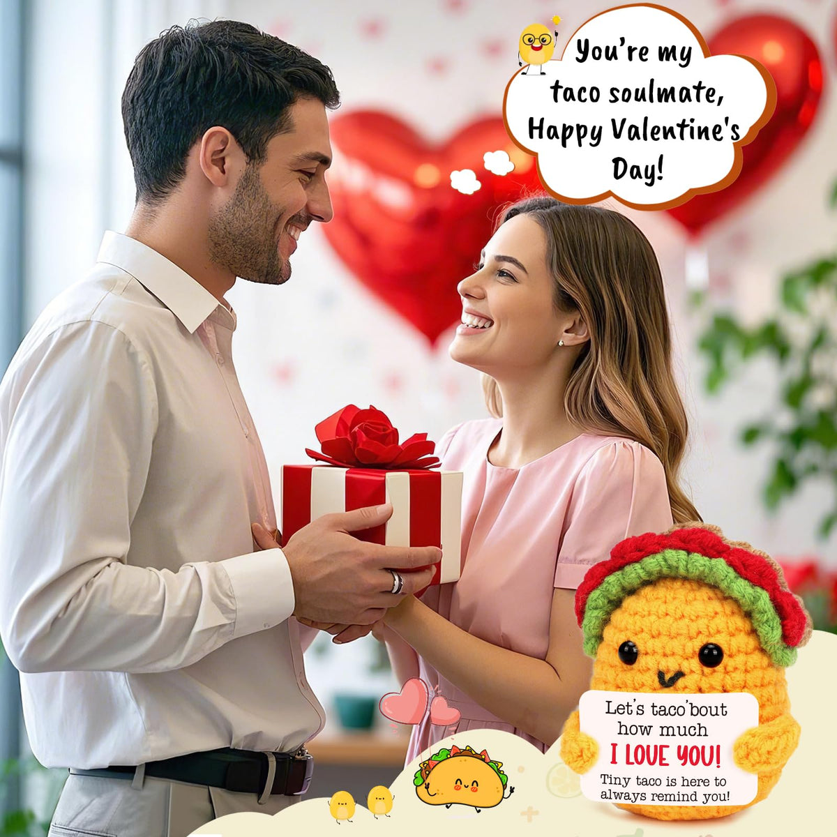LuoHere for Wife Her Him Anniversary I Love You Gifts for Women Men Girlfriend Husband Boyfriend Birthday Gift, Funny Valentines Card Christmas Easter Couples Romatic Gift for Fiance