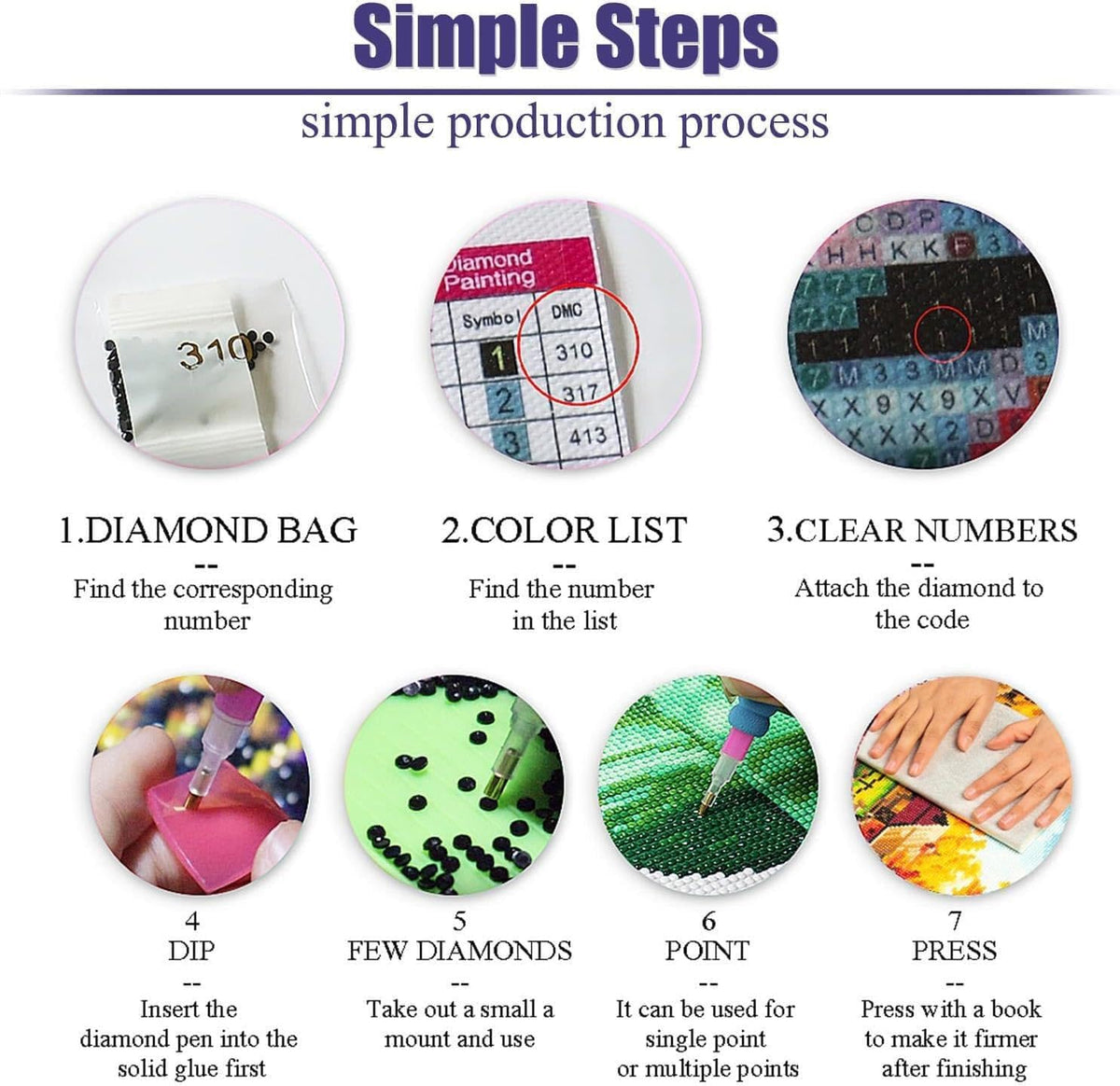 CraftCraze 12 Pack Animals Diamond Art Painting Kits for Adults - 5D Diamond Dots for Adults Beginner,DIY Round Full Drill Gem Art Painting by Numbers kit for Wall Decor Gifts 12x16 inch