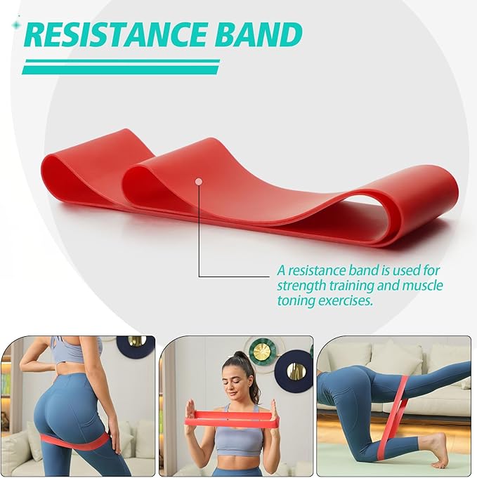 5-in-1 Foam Roller Set, Massage Roller Stick, Massage Ball, Resistance Band for Deep Muscle Massage, Trigger Point Release, Pilates, Yoga (Black-Wave)