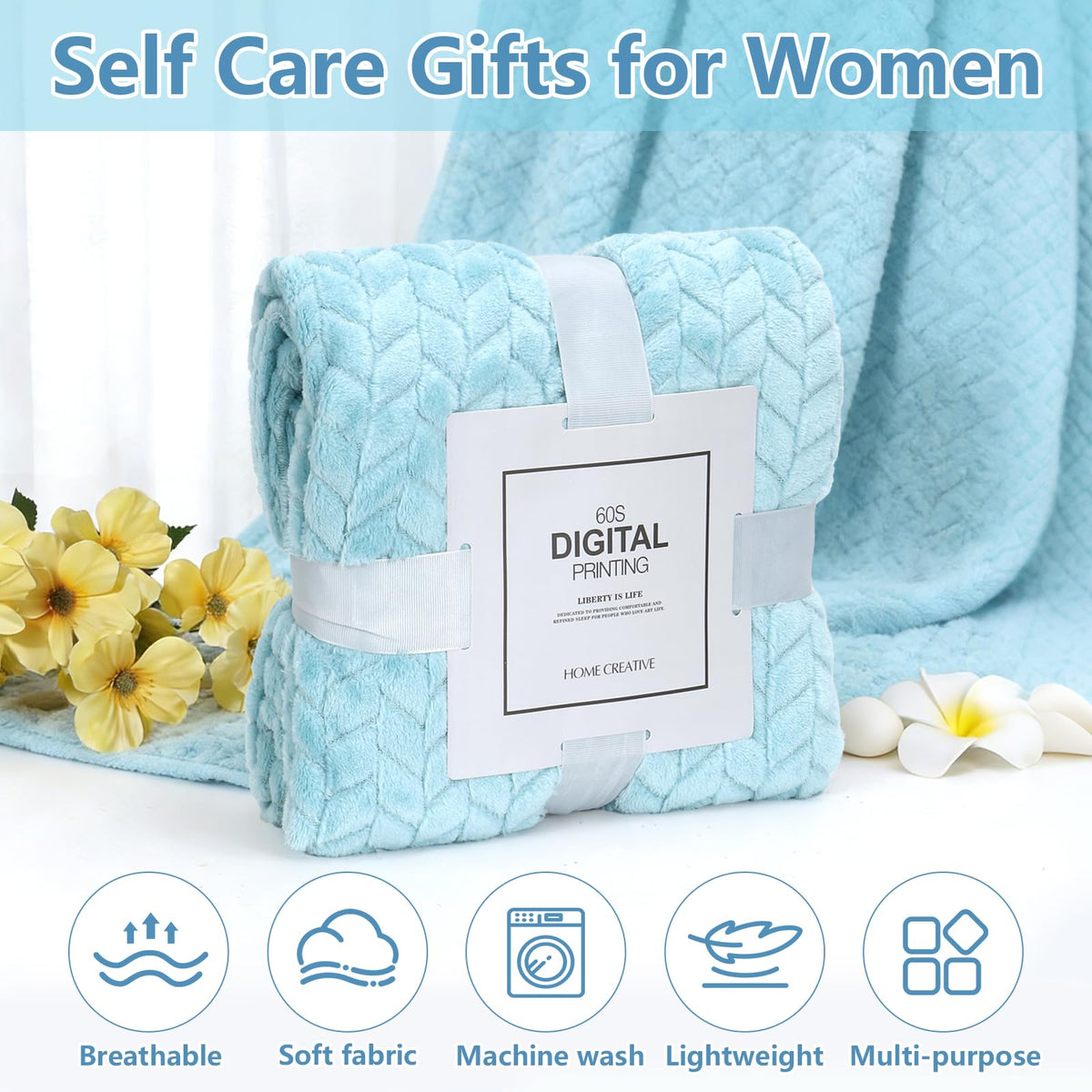 Self Care Gifts for Women Get Well Soon Gift Baskets Spa Care Gifts Set Sympathy Inspirational Thinking of You for Her Mom Wife Girlfriend Sister Friend
