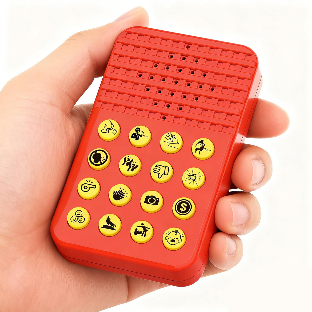GEERAY Sound Effects Machine, 16 Hilarious Sounds, Include Fart, Applause, Laughter and More, Pocket Sized Funny Noise Maker Toys for Boys Ages 8-13, Cool Gadgets Gag Gifts for Kids Teens Boys Girls