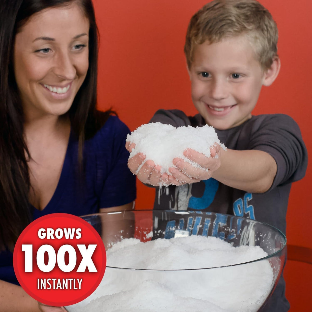 Snow in Seconds Instant Snow - 3 Pack of Artificial Snow | Makes 1 Gallon of Fake Snow Each