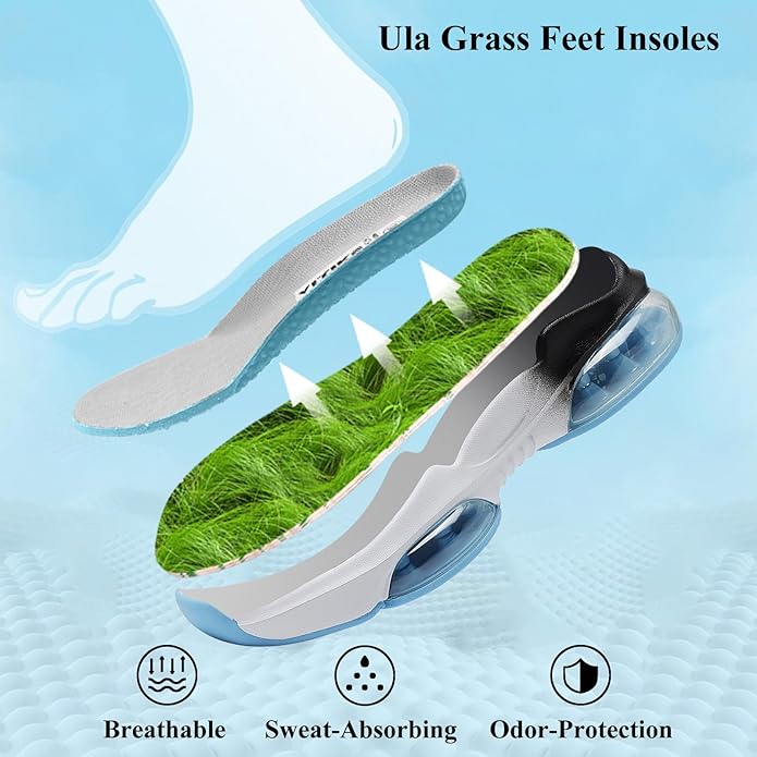 VITUOFLY Kids Basketball Shoes Boys Air Cushion Sneakers Girls Mid Top School Hoops Shoes Non-Slip Outdoor Sports Running Gym Comfortable Durable Little Kid/Big Kid