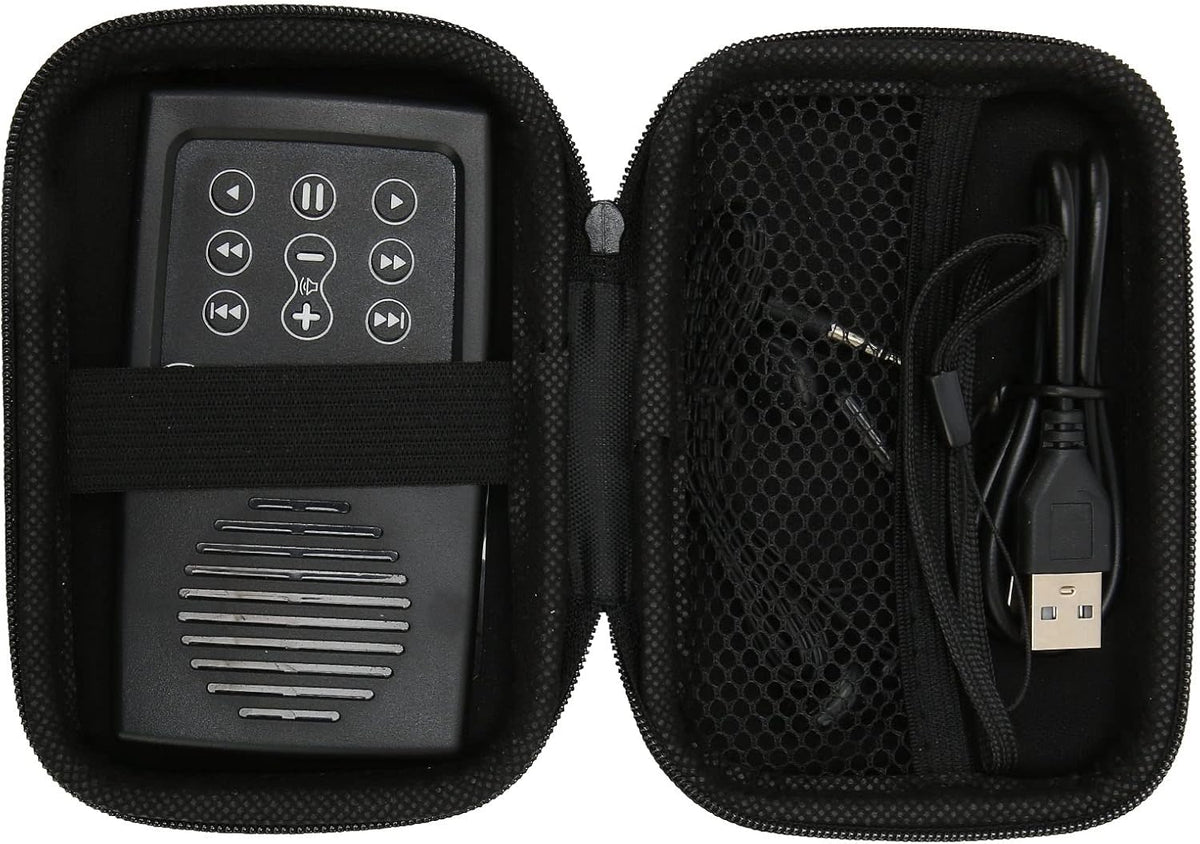 Cuifati 8G Portable Bible Player,Mini Portable Solar Powered Electronic Bible Audio Player Built in Capacity for Bible