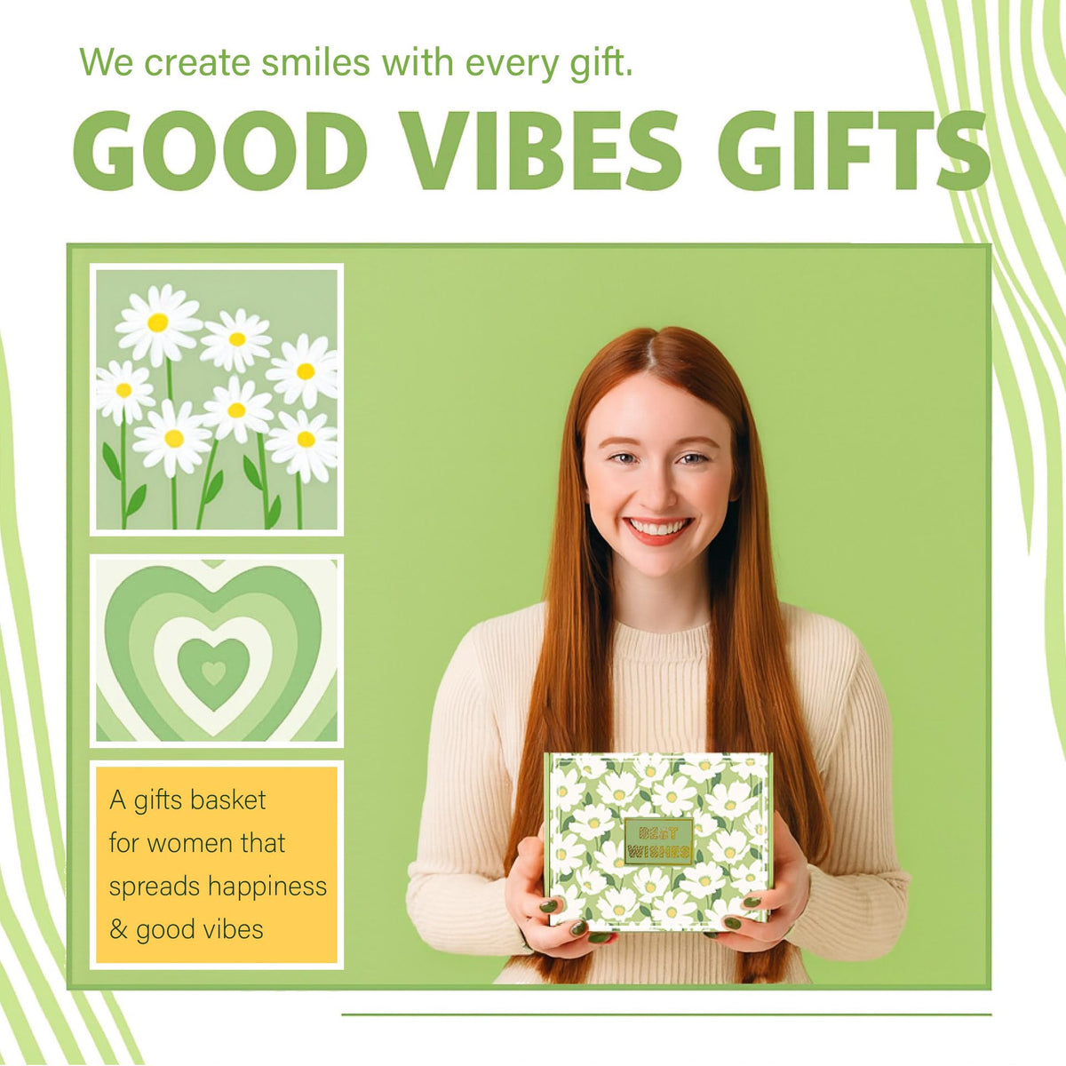 Gift Baskets for Women, Graduation Gift for Her, Birthday Gifts for Women, Best Friend Inspirational Gifts Spa Gifts Easter Gifts for Women Teens Box Set Girl Sister Friendship - Brighten up Her Day!