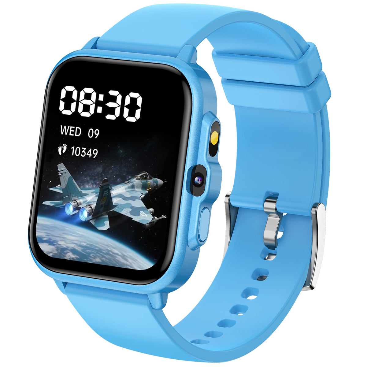 Kids Smart Watch Boys and Girls, Smartwatch with Alarm Clock, Camera, Games, Music, SOS, 24/7 Health Monitor, 100+ Sports Modes, IP68 Waterproof, Children Watches Birthday Gift for Kid Ages 4-12