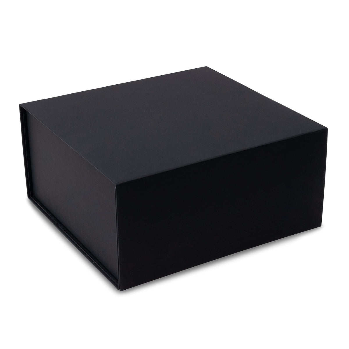 Prime Line Packaging Gift Boxes with Lids, Small Black Magnetic Gift Boxes for Presents, Small Business, Birthdays, Weddings, Graduation, Retail Storage, Bulk, 8x8x4, 15 Pack