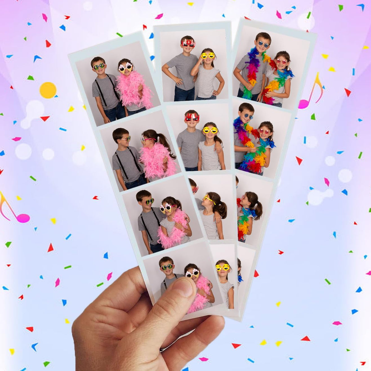 New Photobooth Set - Funny Party Hats - Photo Booth Props - 20 Piece Set