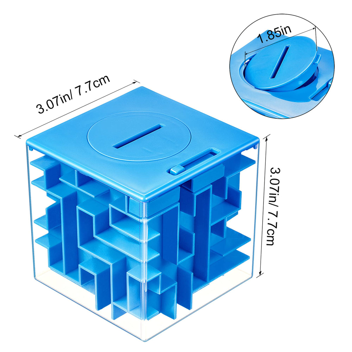 Patelai 4 Pack Money Maze Puzzle Boxes for Cash Gift, Fun Ways to Give Money As a Gift, Cash Maze Puzzle Boxes for Adults, Birthday, Christmas