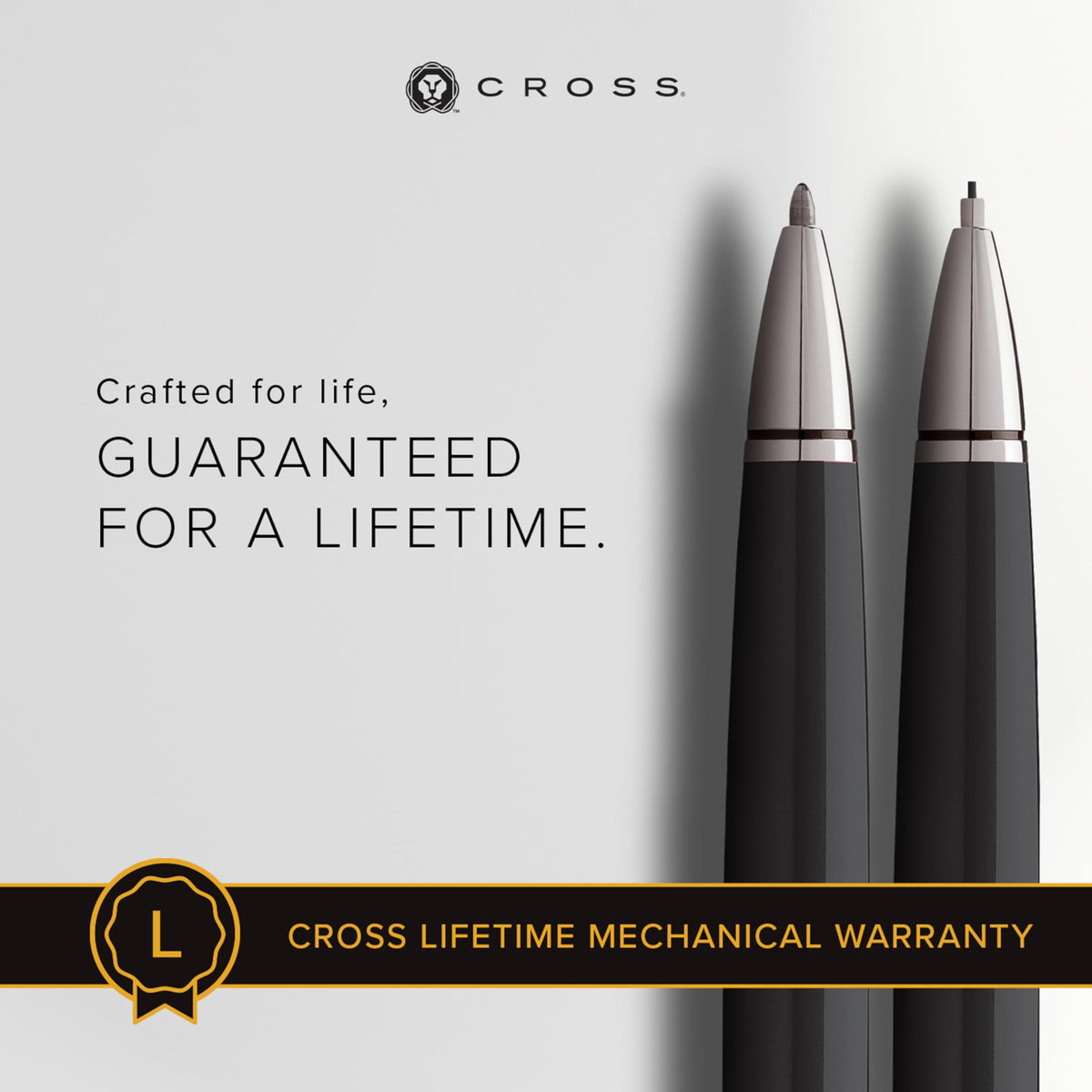 Cross Coventry Black Lacquer Pen and Pencil Gift Set