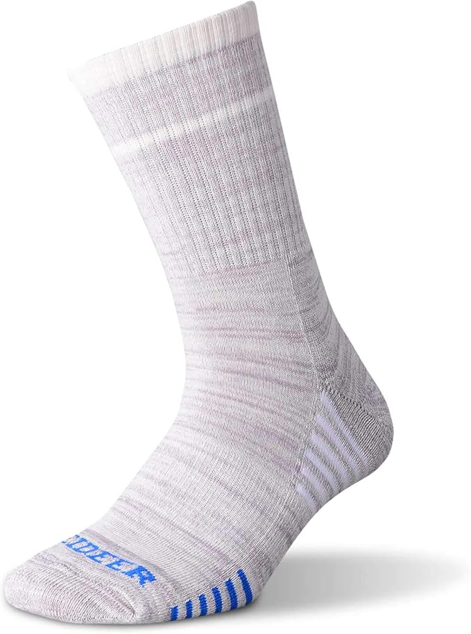 FEIDEER Men's Hiking Walking Socks, Multi-Pack Wicking Cushioned Outdoor Recreation Hiking Socks