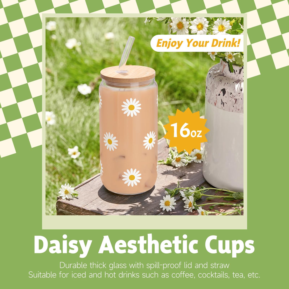 Gift Baskets for Women, 11pcs Unique Happy Birthday Gifts for Women, Best Inspirational Get Well Christmas Ideas Box w/Daisy Cup Her Teen Girl Sister Friend Friendship Mom - BRIGHTEN UP HER DAY!