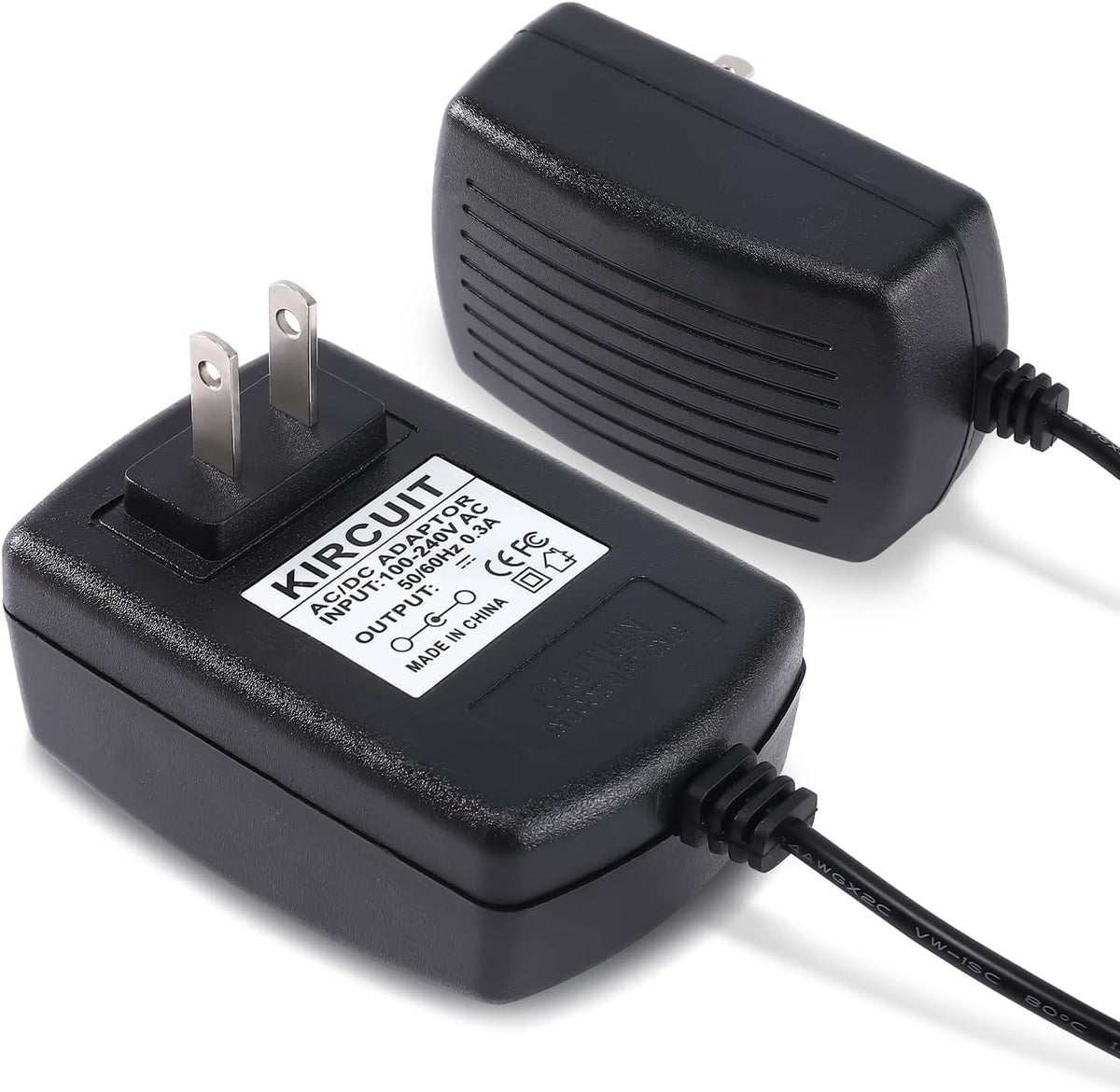 Kircuit 12V YG300 YG300Pro 12V AC/DC Adapter Compatible with PVO Pro Mini Projector Kids Gift Outdoor Movie LED Pico