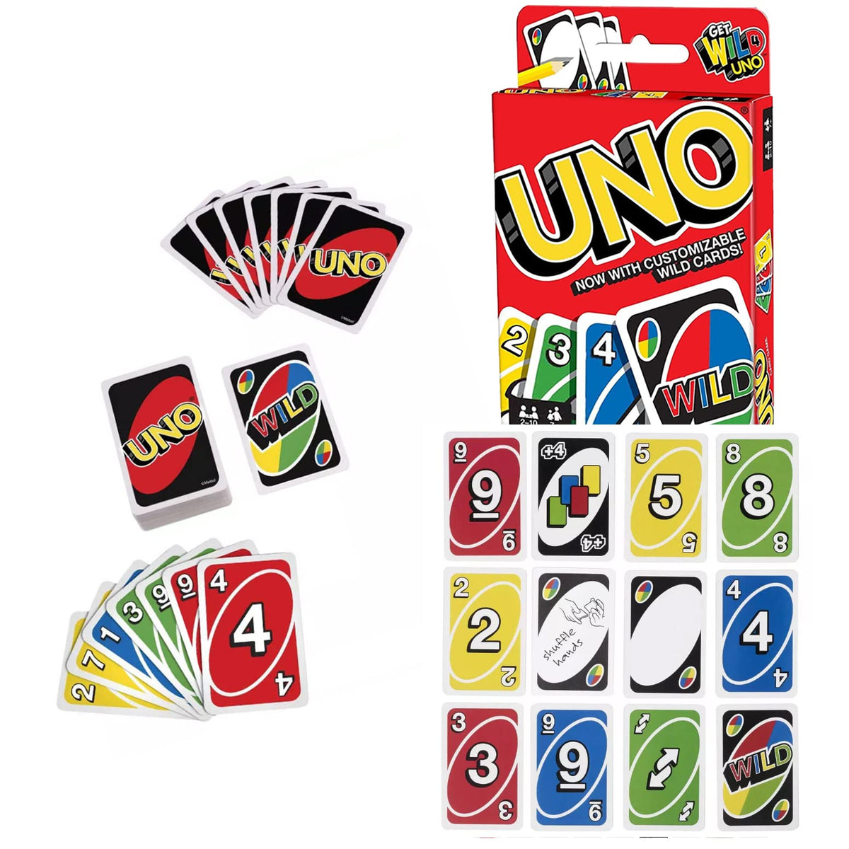 The Ultimate Game Night Gift Baskets for Family, Kids, Teens & Adults | Playing Cards & Snacks & Candy Gift Box for Teenage Birthday | Great Family Games & Movie Night or college, care package