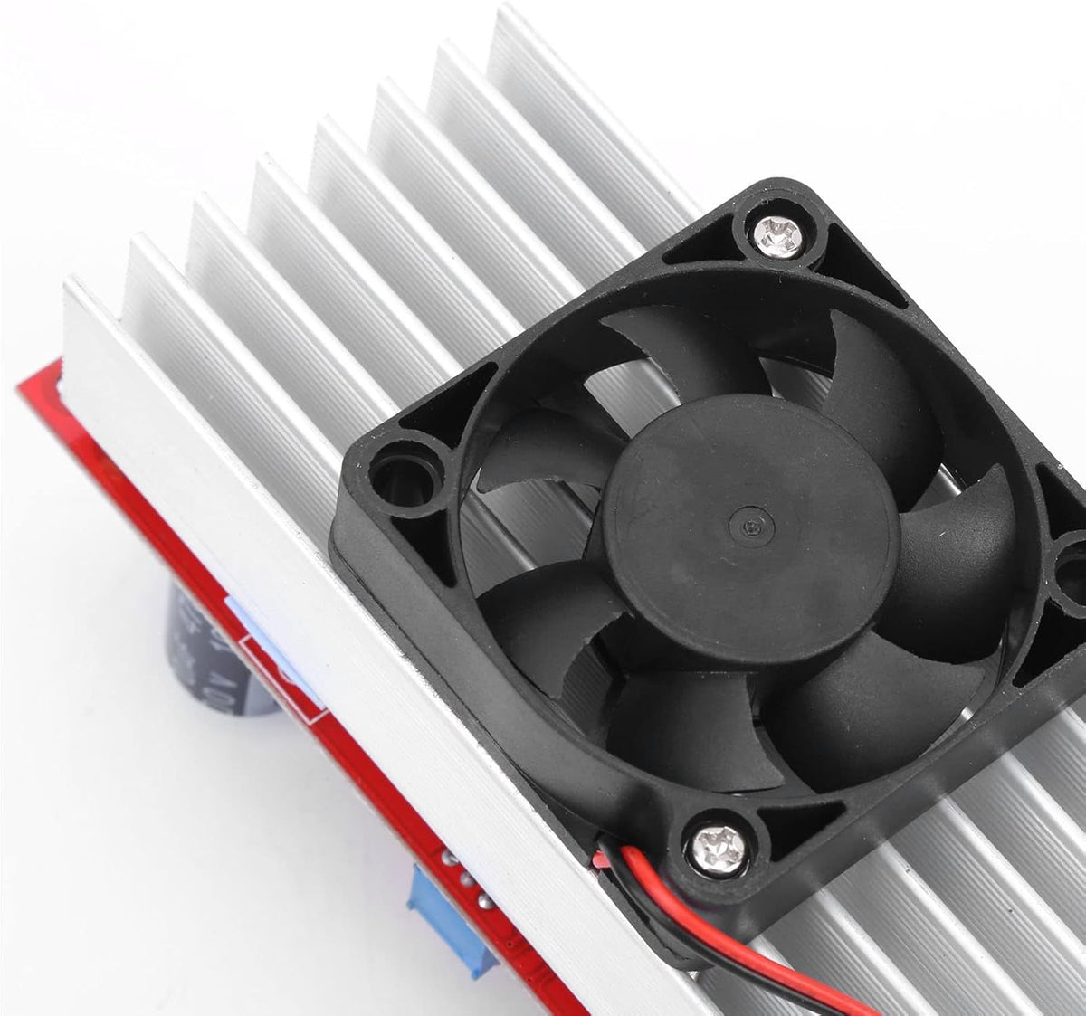 YUEHISY 1500W 10-60V 12-97V Boost Module, DC to DC to Step Up Converter with Smart Fan, Power Supply Module for Solar