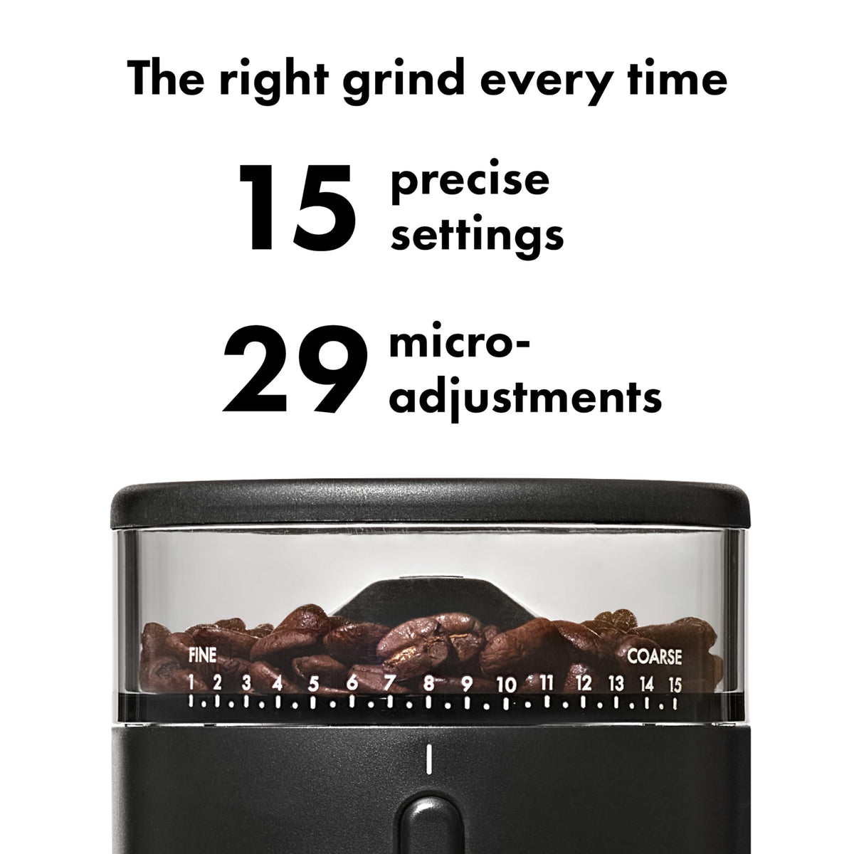 OXO Brew Compact Conical Burr Coffee Grinder