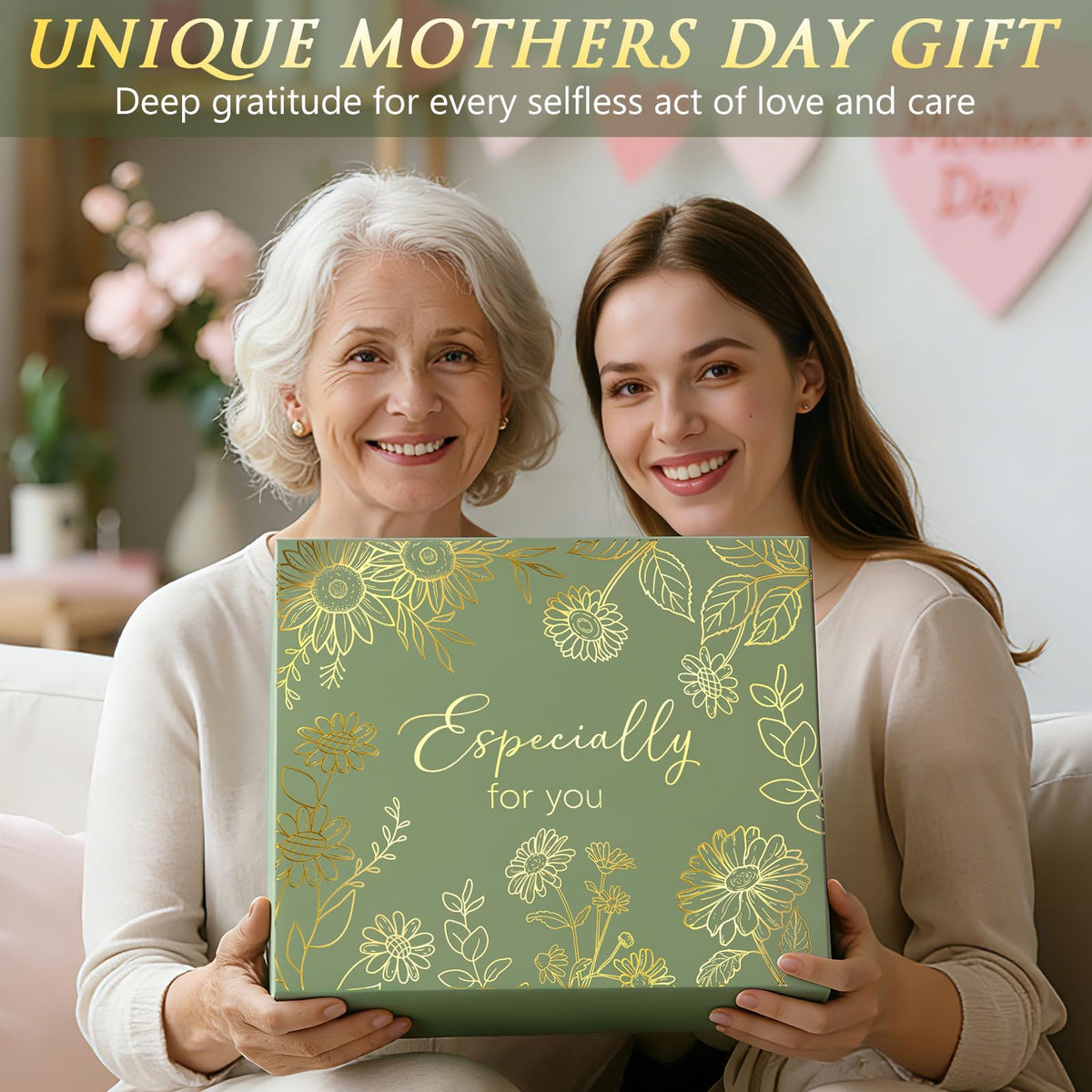 Birthday Gifts for Women Self Care Get Well Soon Gift Baskets, Spa Care Package Thinking of You Gift Set, Sympathy Inspirational Sunflower Mothers Day Easter Gifts for Women Her Mom Friend Sister Wife