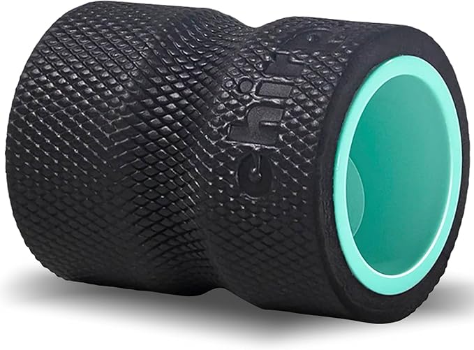Chirp Wheel Foam Roller ??Targeted Back & Neck Relief, Lumbar Spine Stretcher, Spinal Decompression Back Stretcher, Massage Roller with Density Foam for Physical Therapy, Supports 500lbs, 4-Inch Mint