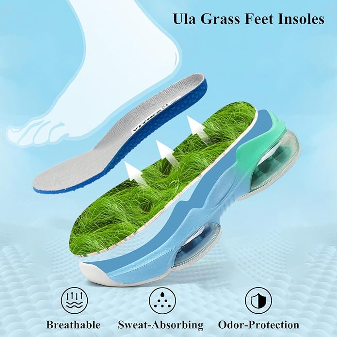 VITUOFLY Kids Basketball Shoes Boys Air Cushion Sneakers Girls Mid Top School Hoops Shoes Non-Slip Outdoor Sports Running Gym Comfortable Durable Little Kid/Big Kid