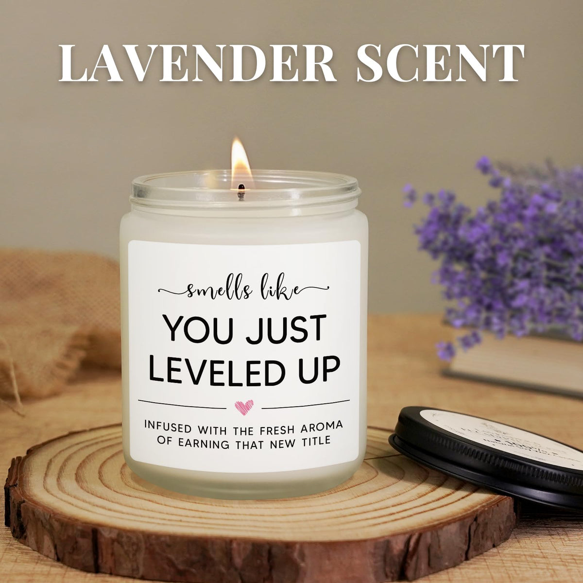 Promotion Gifts for Women at Work, New Job Candle Gifts, Congratulations Gift for Women, Funny Congrats Gift for Coworker, Gamer, Friend, Boss, Teachers, Nurses, Work Celebration Present