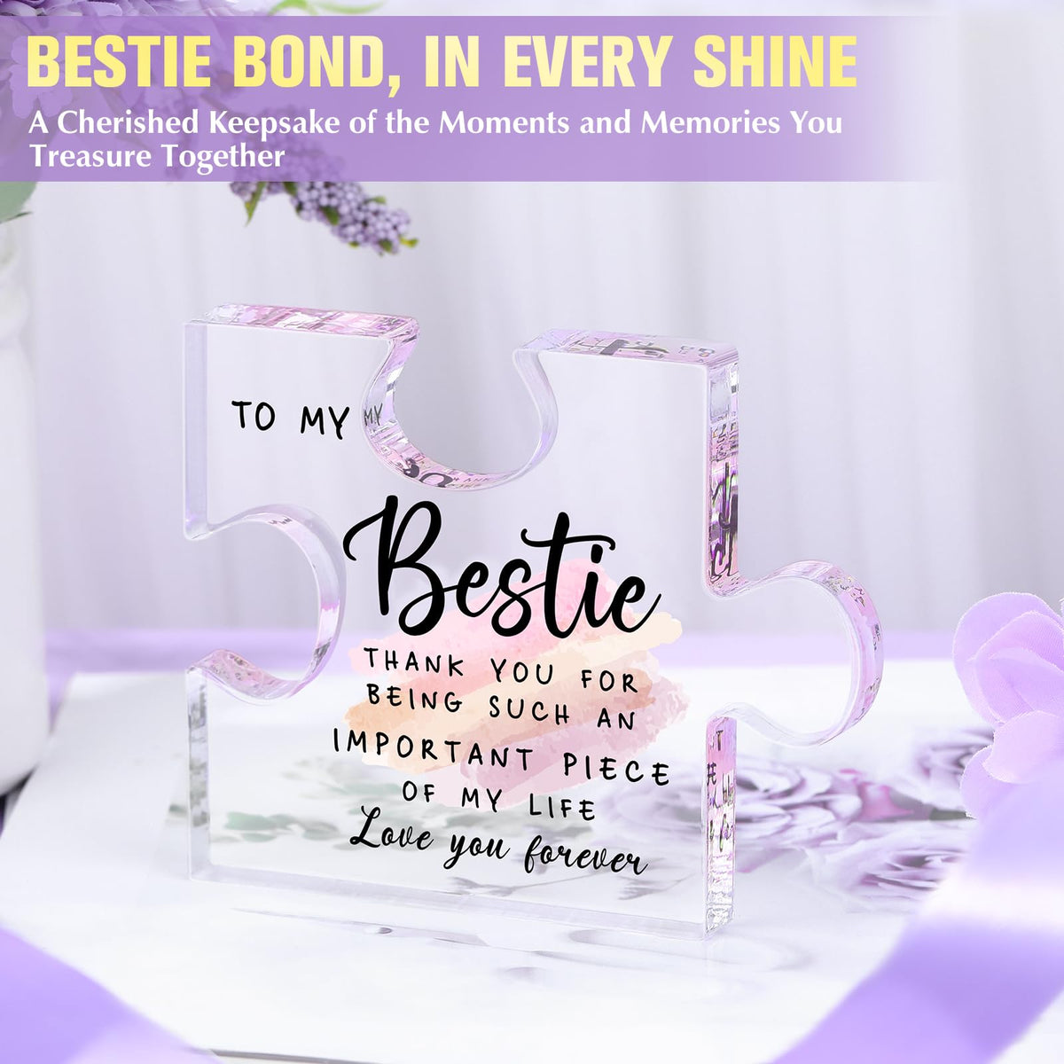 Best Friend Birthday Gifts for Women Friendship Gifts for Women Bestie Gift for Best Friend Woman Funny Bestfriend Gift Box Ideas Cool Friendship Stuff Basket for Bestie, Bff, Friends Female, woman
