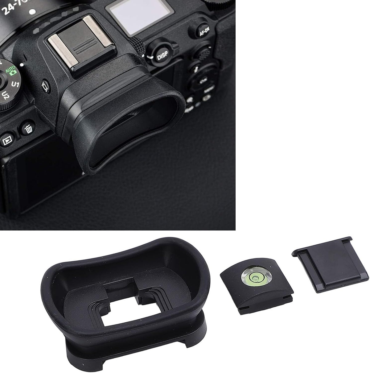 Set Z5 Z6 Z7 Z6II Z7II Z6III Camera Viewfinder Eyecup with Level Tool Hot Shoe Cover for Designed for Comfort