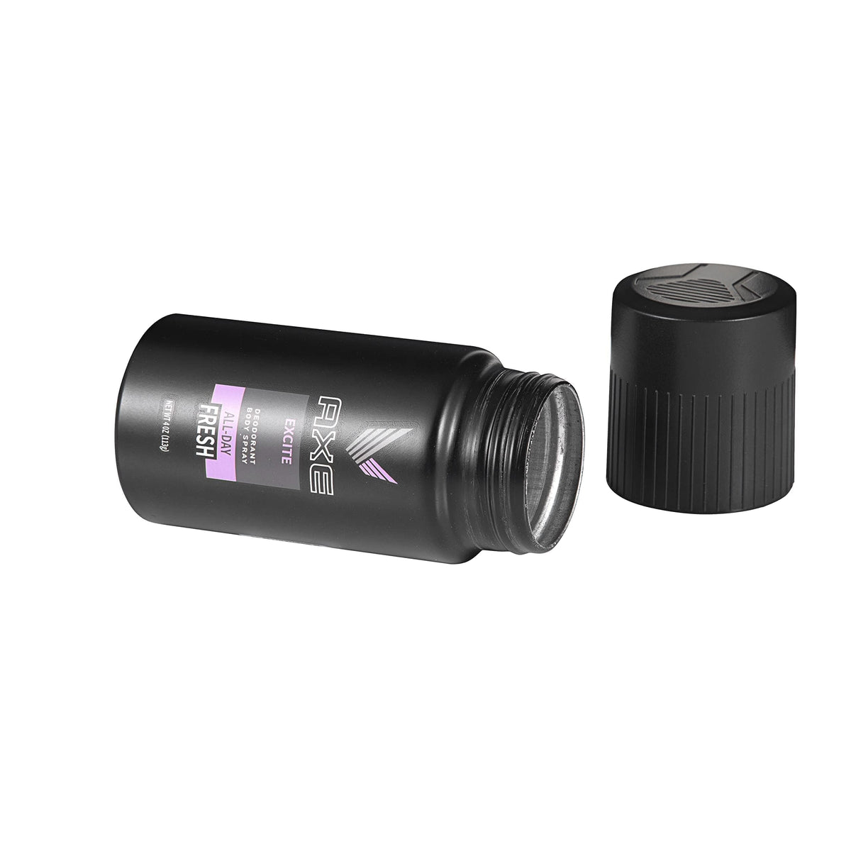 AXE Spray Diversion Safe Stash Can with Food Grade Smell Proof Bag with Hidden Compartment for Keys, Cash and Valuables - Steel Material