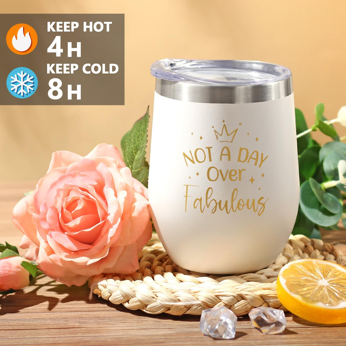Birthday Gifts for Women Friendship, Unique Happy Birthday Gifts Basket for Mom Her Best Friend Sister Wife Girlfriend Coworker, Luxury Self Care Box Rose Relaxing Spa Gifts Set for Women with Blanket