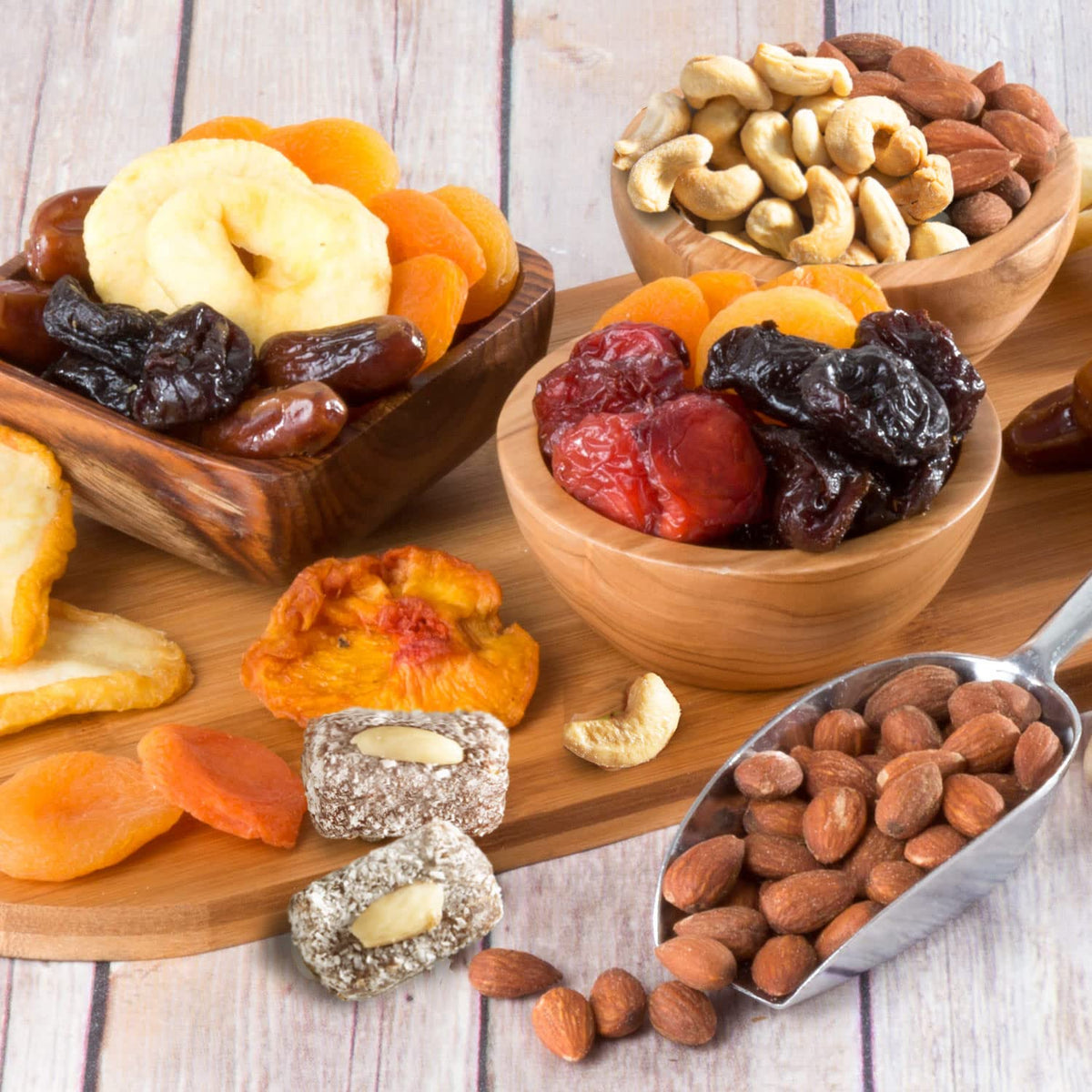 A Gift Inside Flora Dried Fruit and Nut Tray