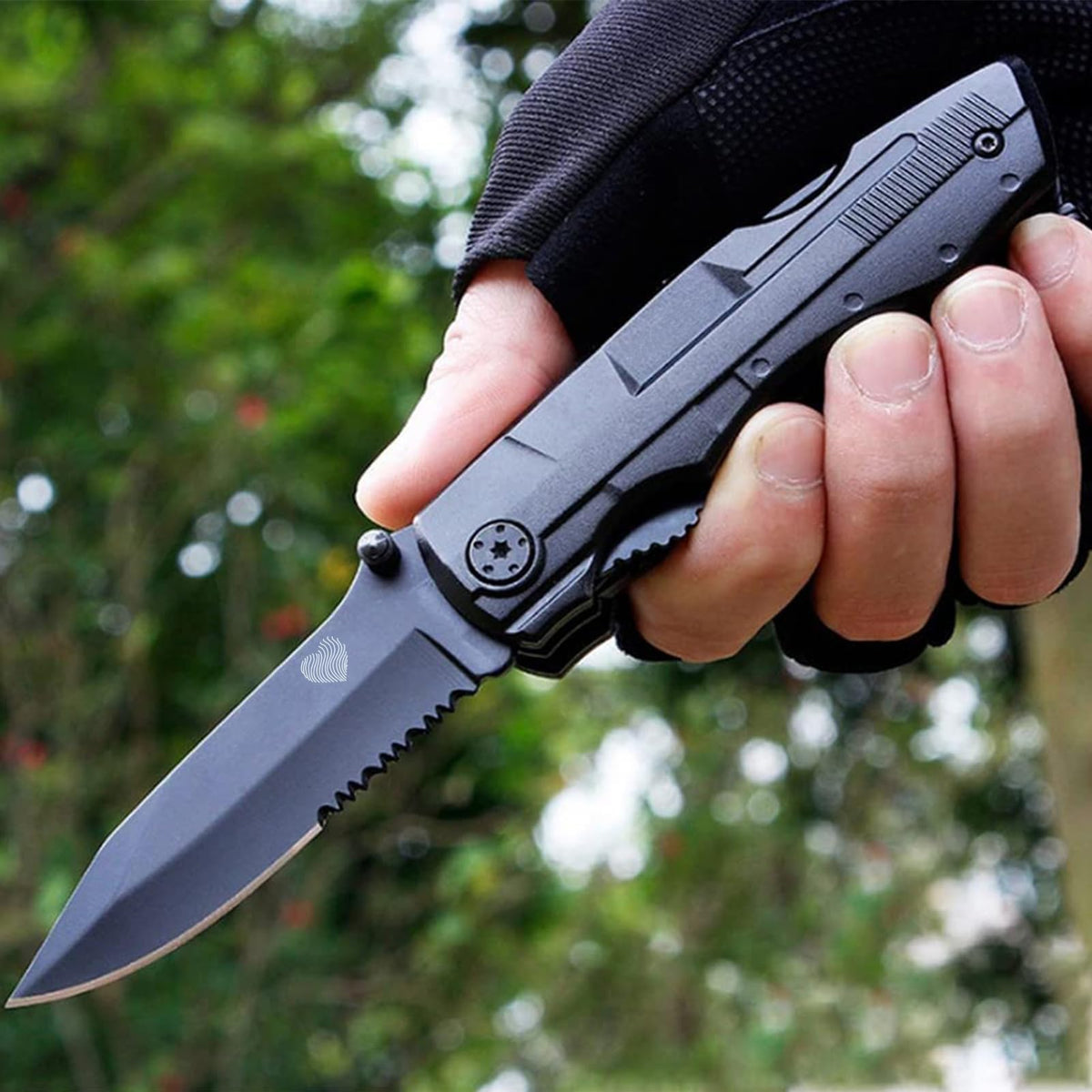 Unutes 14 in 1 Multitool Pocket Knife for Men, Tactical Multi-Tool Plier 9-in-1 screwdriver set with Nylon Sheath for Survival, Camping, Gifts Ideas for Dad, Husband