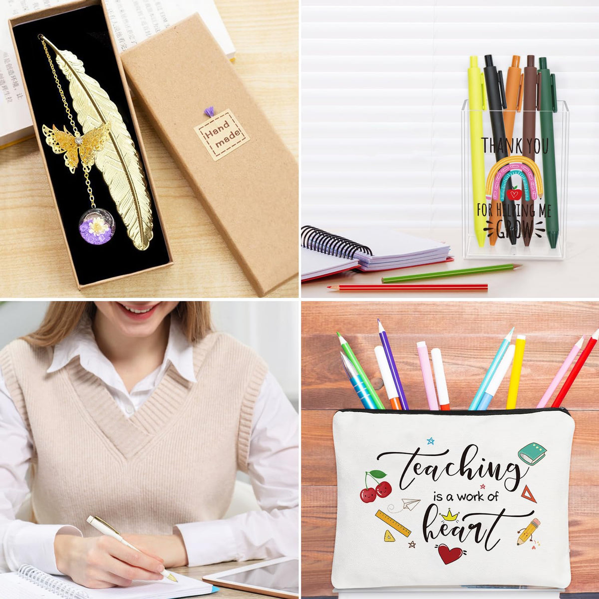 UAREHIBY Teacher Valentines Gifts,Teacher Appreciation Gifts for Women with 12 OZ Teachers Tumbler for Teachers Birthday,Back to School Gift from Students,Thank You Gifts,Christmas Gift