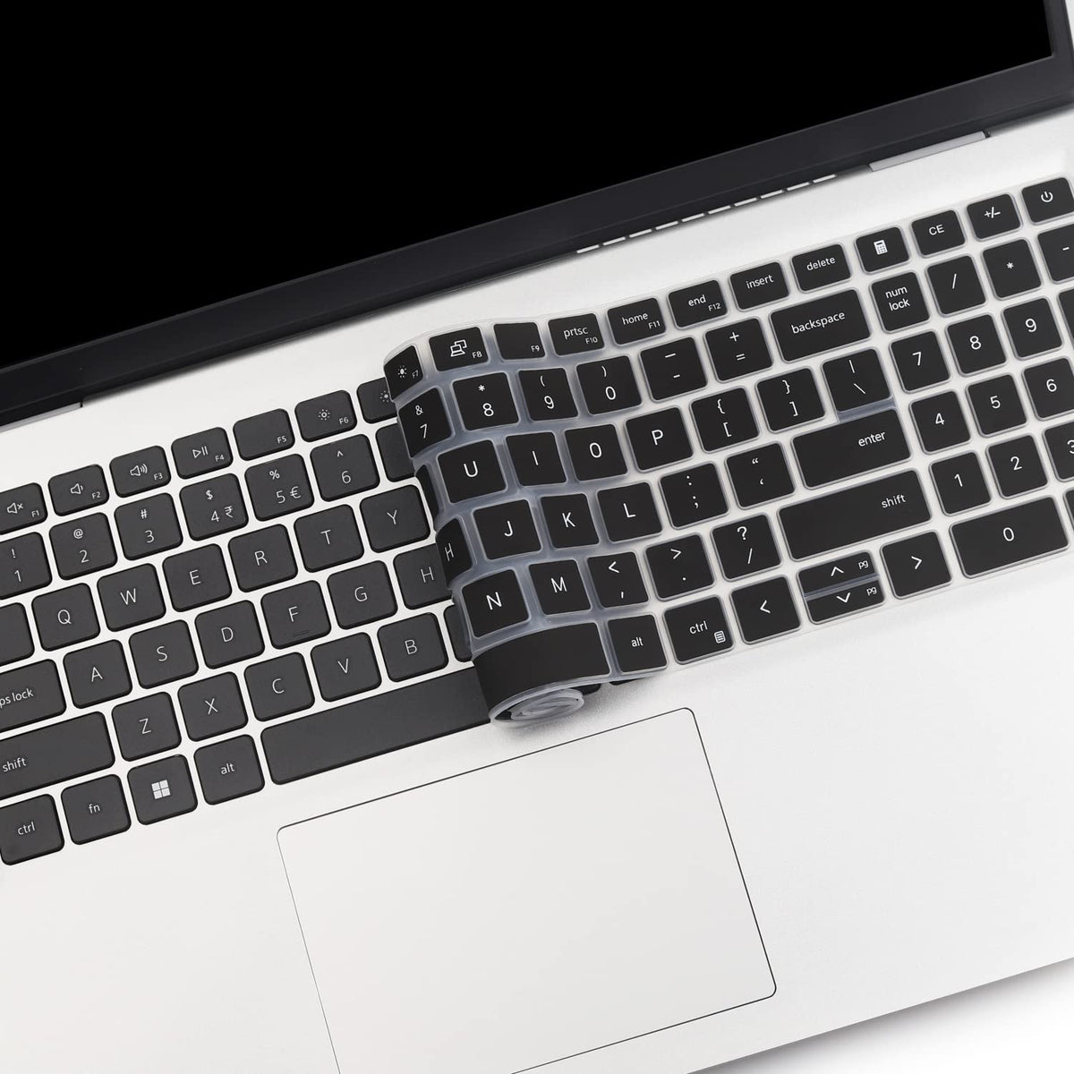 Keyboard Cover for 2026 2025 Dell 15 Laptop DC15250 DC15255 15.6" Dell Inspiron 15 3510 3511 3515 3525 3530 3535 5510 5515 5518 7510 15.6", Vostro 3510 3520 3530 5510 5515 15.6, Inspiron 7610