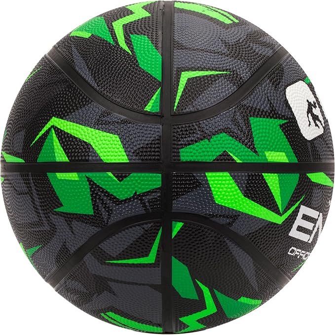 AND1 Enigma Basketball - Streetball for Indoor and Outdoor Use, Deep Channel Construction and Durability