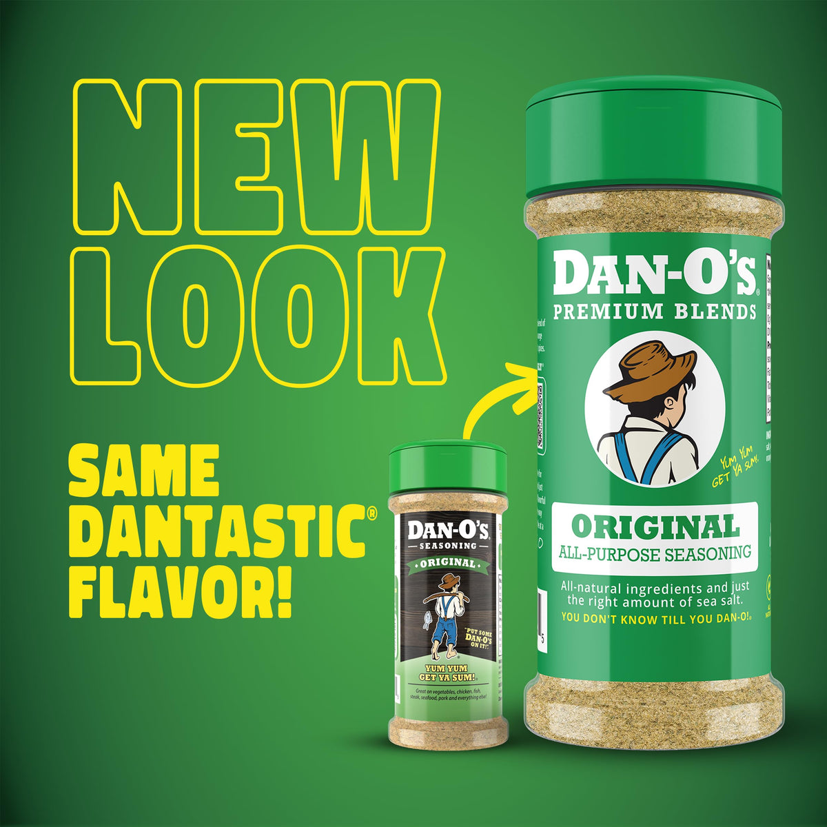 Dan-O’s Seasoning Variety Pack – 8 Bottle Set (Extra-Small Bottles) – Original, Spicy, Chipotle, Crunchy, Cheesoning, Preem-O, SEA-soning & Tac-O – All Purpose, Sugar Free, Zero Calorie Spice Set