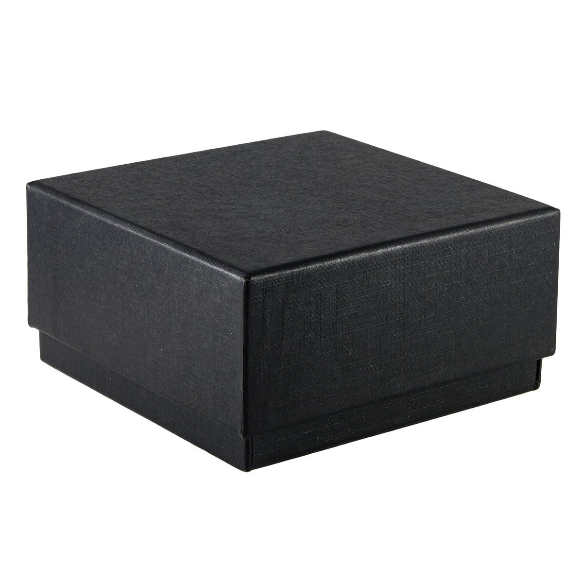 Allure,Luxury Earring & Pendant Box With LED Light, Square Shaped Elegant Diamond Pendant & Earring Case, Black Velvet Interior Jewelry Display Gift Box For Unique Proposal, Engagement Or Wedding