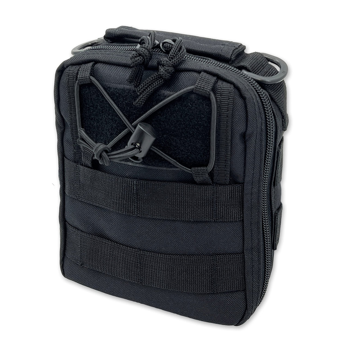 Lightning X Individual First Aid Trauma/Hemorrhage Control Kit in MOLLE IFAK Pouch Value Edition - Black