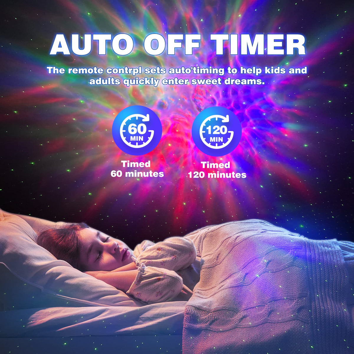 Astronaut Galaxy Projector, Star Projector Galaxy Light, Night Light for Kids, Nebula Ceiling LED Lamp, Room Decor, with Timer and Remote, Gifts for Birthdays