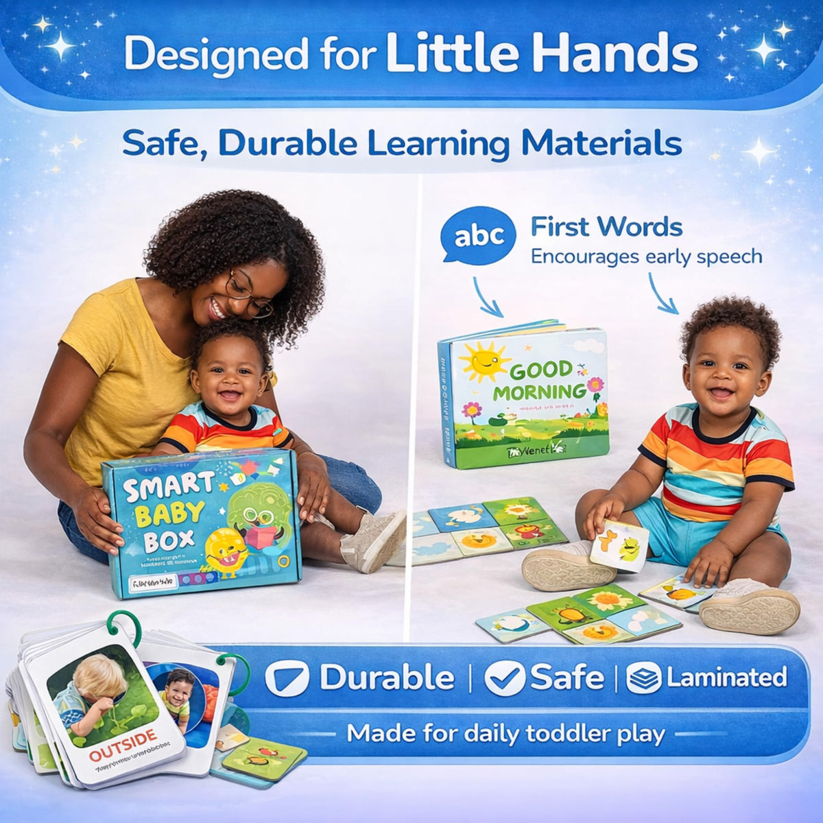 Toddler Learning Activities & Games,Board Books,Flash Cards,and Toys for Infant, 1,2 Year Old Boy & Birthday Gifts for Boys & Toddlers Aged 6,8,12,15,18+,24 Month Old and 1+,1-2,1-3 yr olds