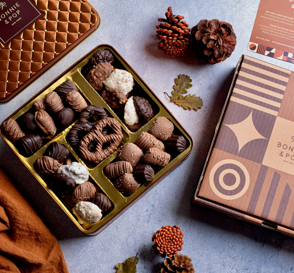 Birthday Food Gift Basket, Happy Birthday Chocolate, Birthday Gift Box, Food Birthday Gifts for Women and Men, Birthday Treats, Prime Snack Gift Arrangements, Bonnie and Pop