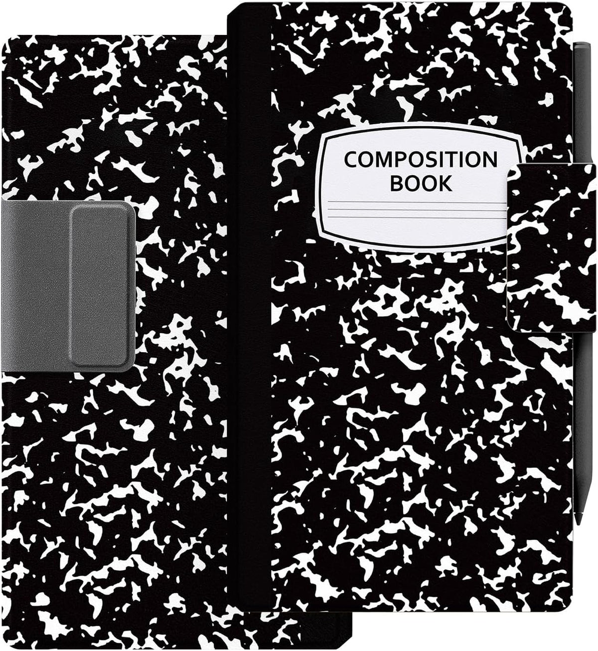 Ayotu 7.3", 1:1 Case for Remarkable Paper Pro Move Milk Notes Pattern Smart Folio with Auto Wake/Sleep, Fit Cover