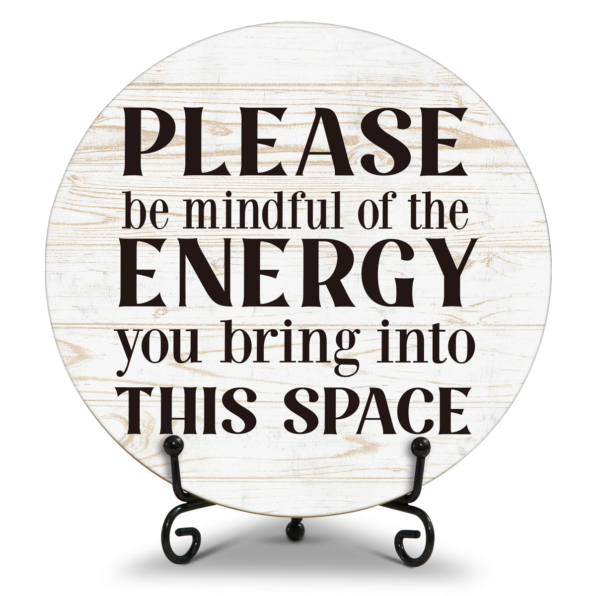 Inspirational Desk Decor, Positive Affirmations Wood Decor Sign, Encouragement Gifts For Woman Man, Office Desk Accessories, Farmhouse Home Office Decorations For Table Shelf -A08