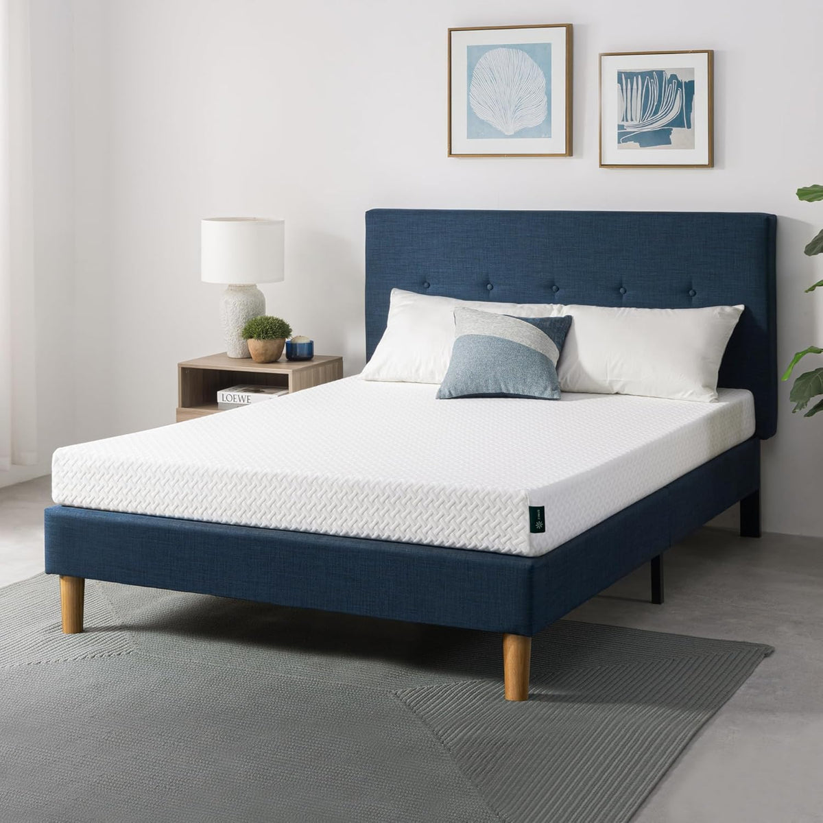 Zinus 6 Inch Full Memory Foam Mattress - Cooling Comfort, Fiberglass Free, Medium Feel, Safe Materials