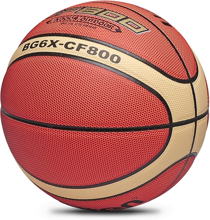 Training Soft Touch Rubber and Faux Leather Fighting Basketball, High Bounce Indoor Outdoor Basketball Gift