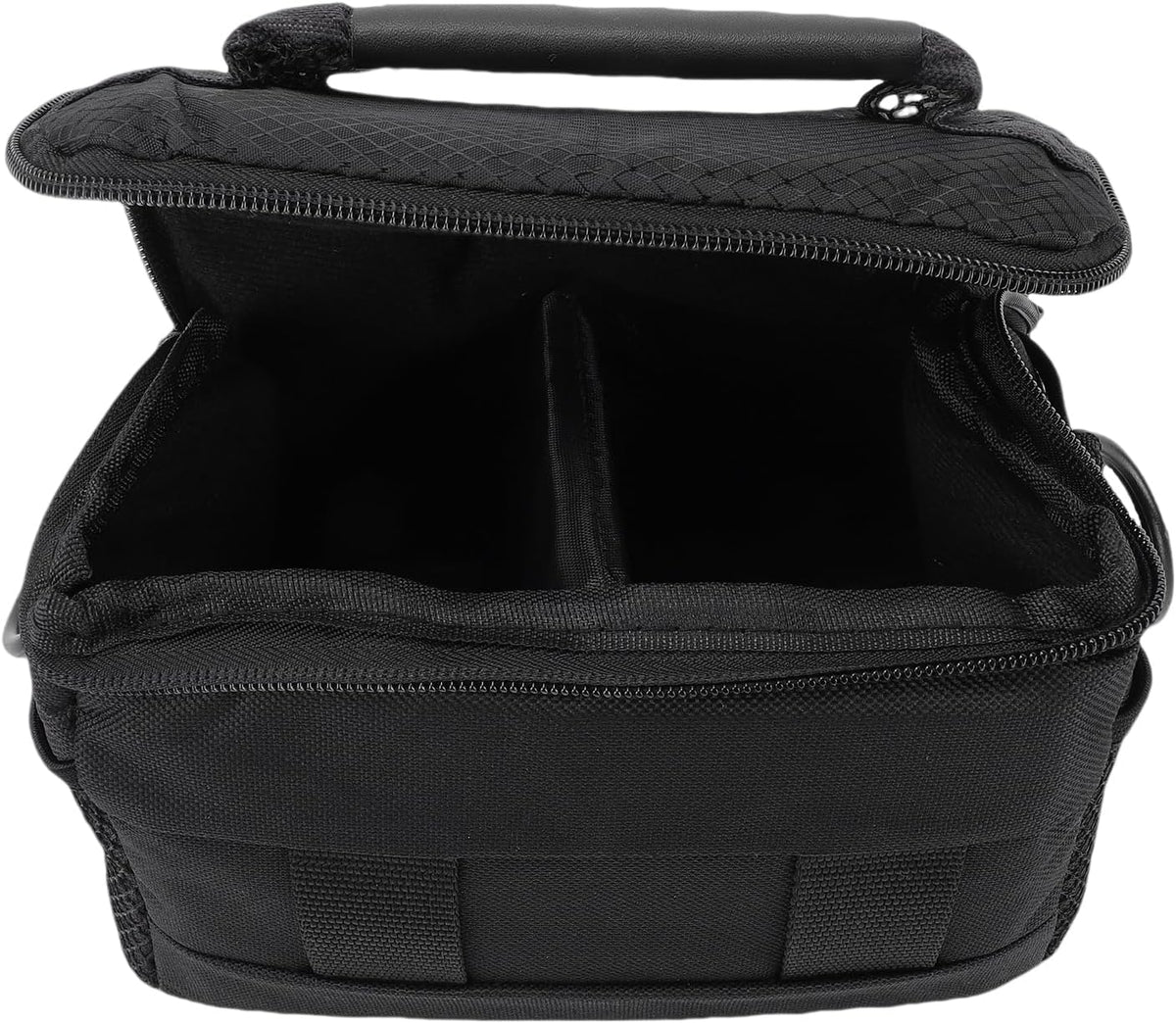 Akozon Large Capacity Water Proof Polyester Portable Mirrorless Camera Case with Detachable Shoulder Strap for Camera
