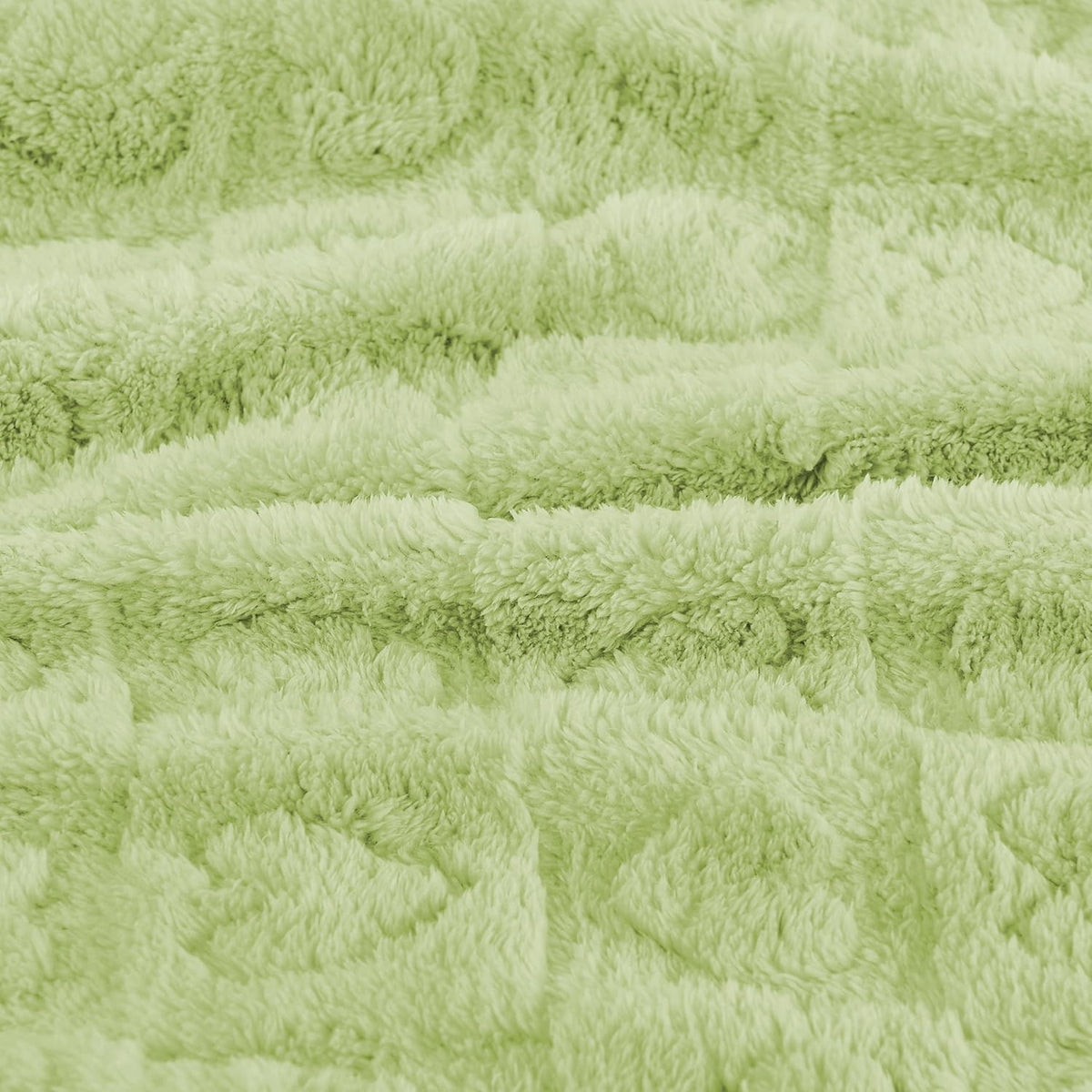 Yurhap Fleece Baby Blanket - Ultra Soft Heart Checkered Design for Boys & Girls | 30”x40” Green